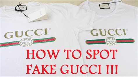 fake gucci print t|authentic gucci labels.